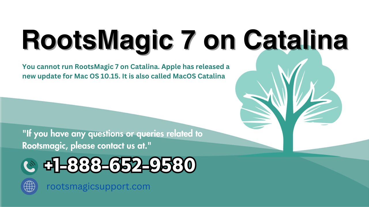 Can You Run Rootsmagic 7 On Catalina?